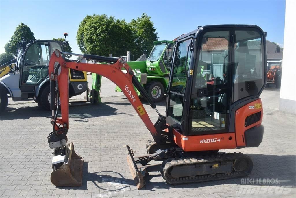 Kubota KX016-4 Mini Excavators <7t (Mini Diggers)
