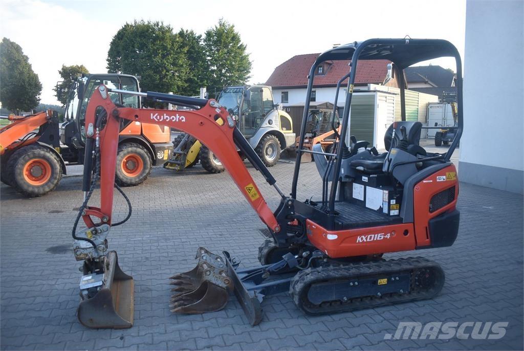 Kubota KX016-4 Mini Excavators <7t (Mini Diggers)