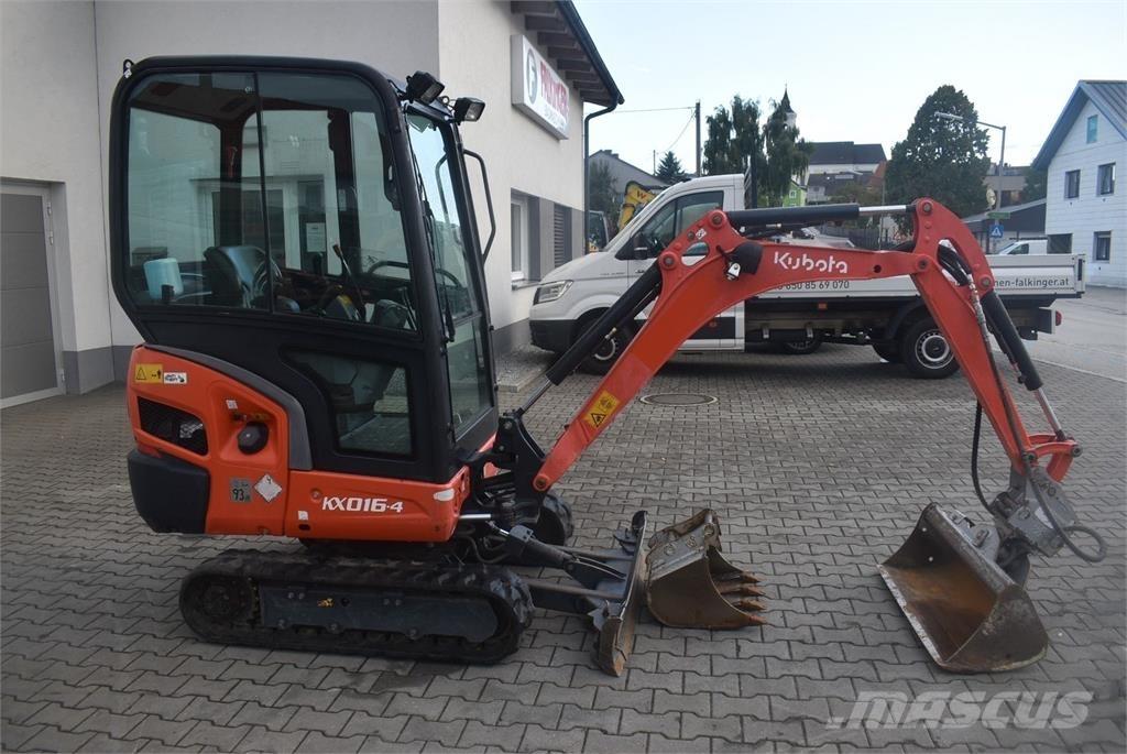 Kubota KX016-4 Mini Excavators <7t (Mini Diggers)