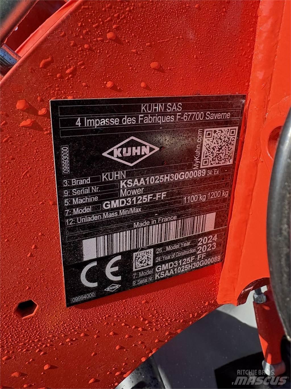 Kuhn GMD 3125 F - FF Mowers