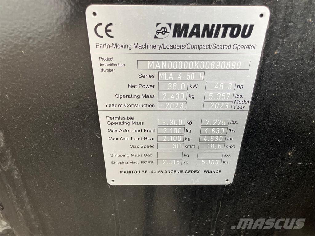 Manitou MLA 4-50 Front Loaders