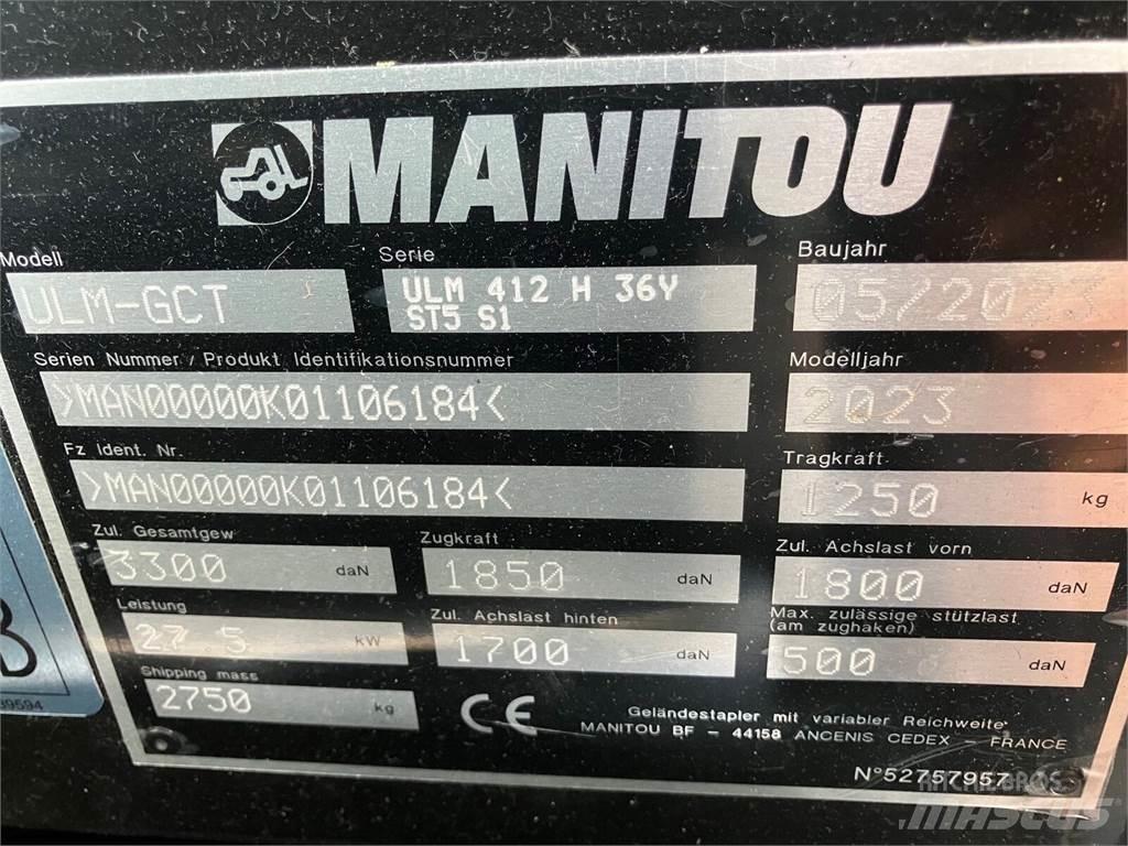 Manitou ULM 412 H Telescopic Handlers