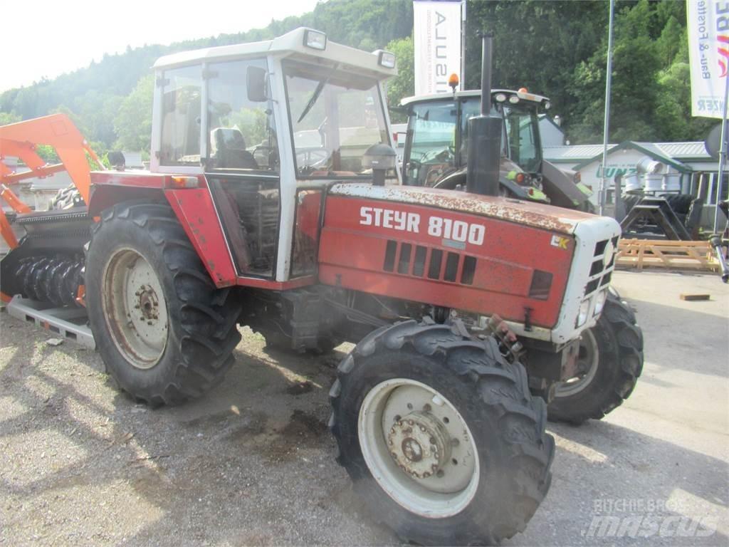 Steyr 8100 A Tractors
