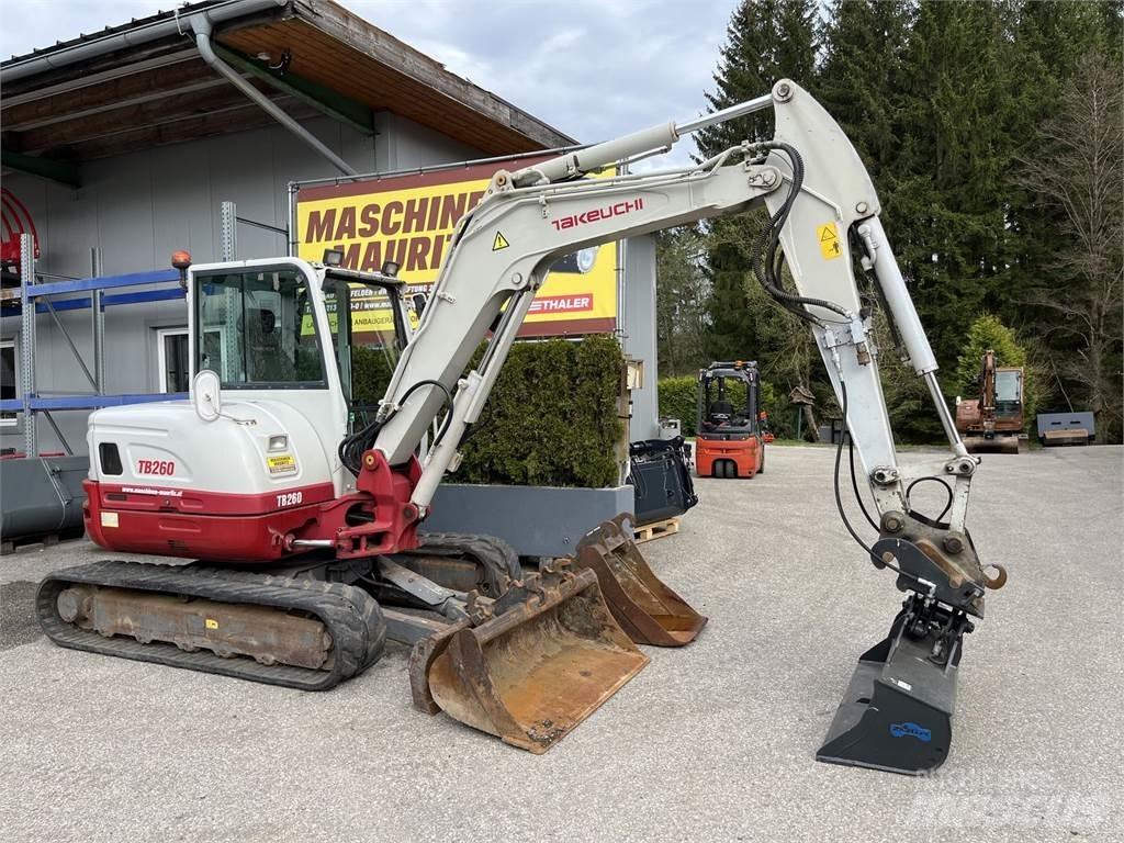 Takeuchi TB 260 Mini Excavators <7t (Mini Diggers)