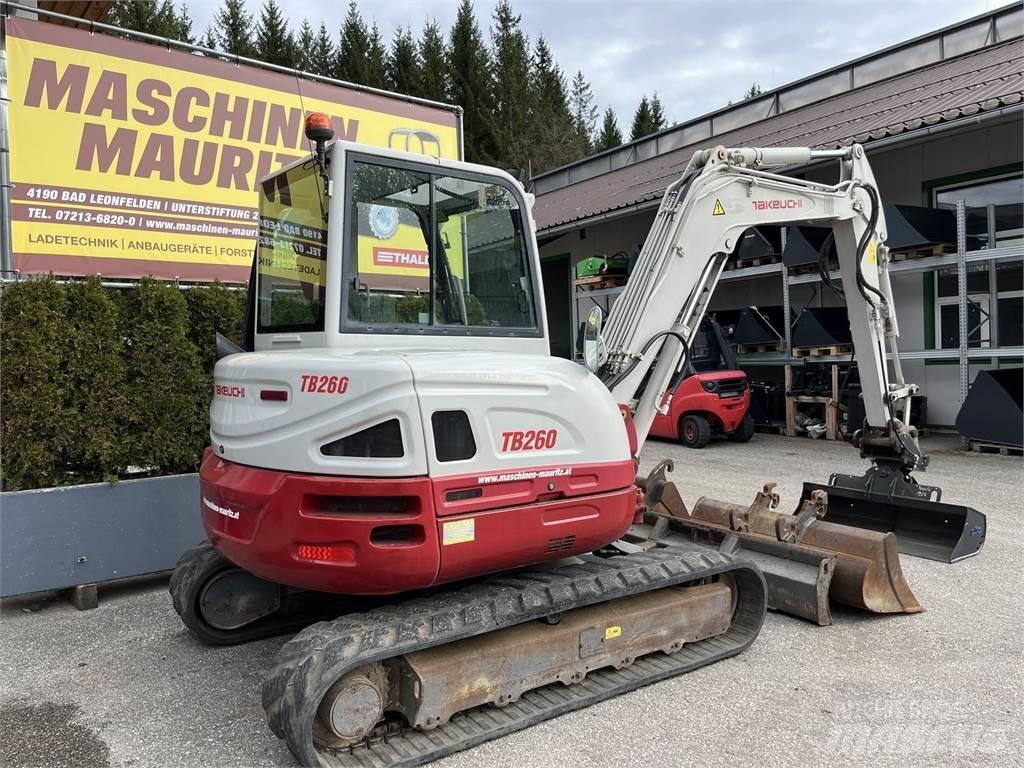 Takeuchi TB 260 Mini Excavators <7t (Mini Diggers)