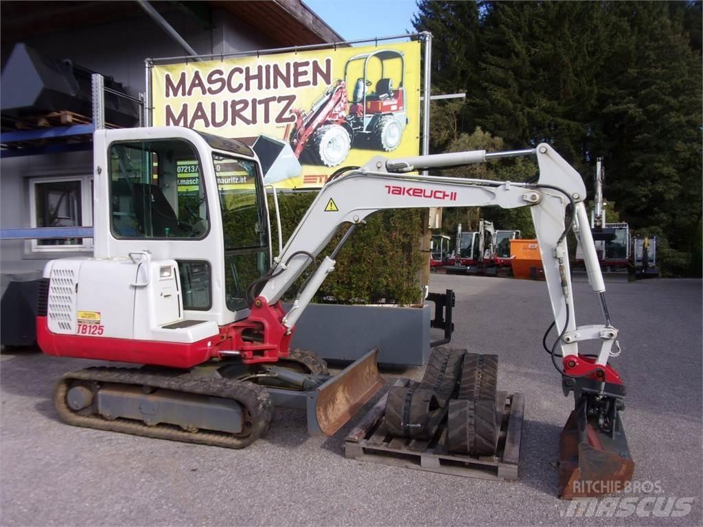 Takeuchi TB125 Mini Excavators <7t (Mini Diggers)