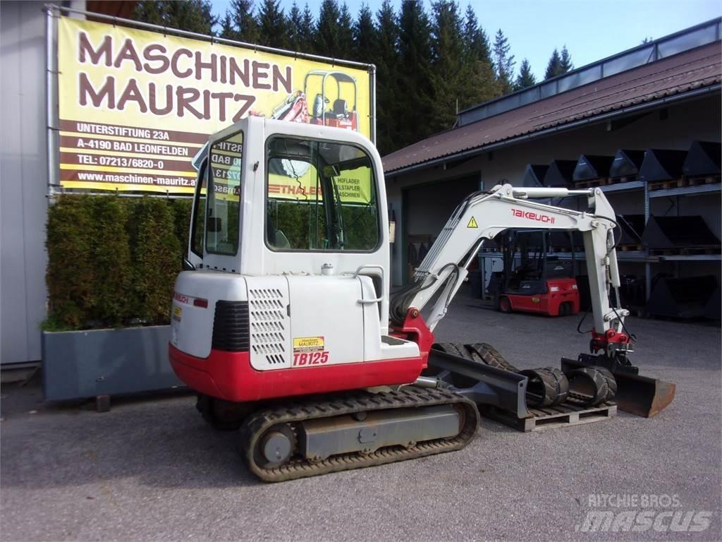 Takeuchi TB125 Mini Excavators <7t (Mini Diggers)