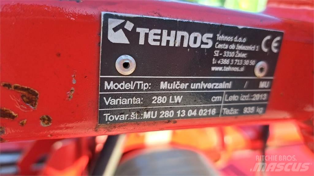 Tehnos 280LW Pasture Mowers And Toppers
