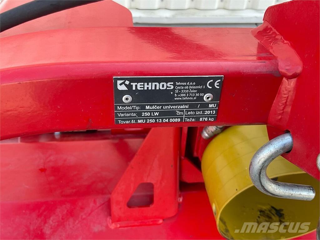 Tehnos MU 250LW Pasture Mowers And Toppers