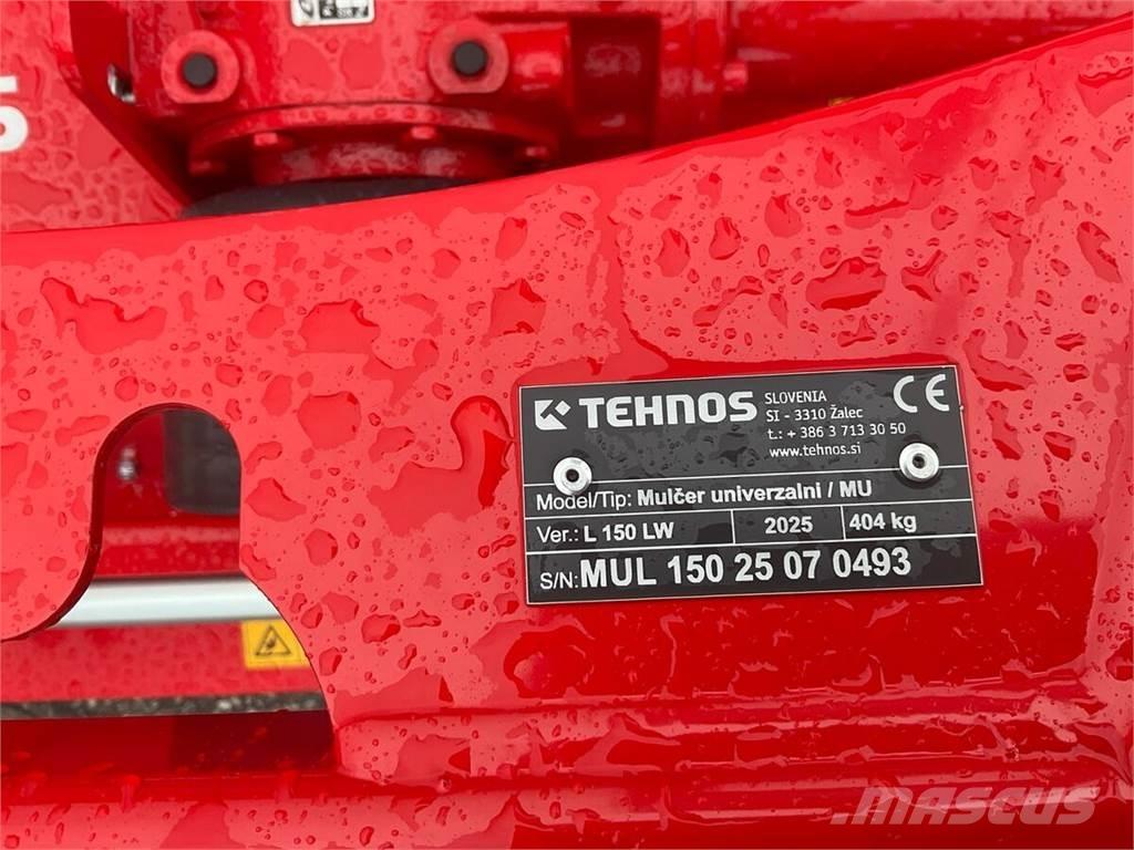 Tehnos MUL 150LW Pasture Mowers And Toppers