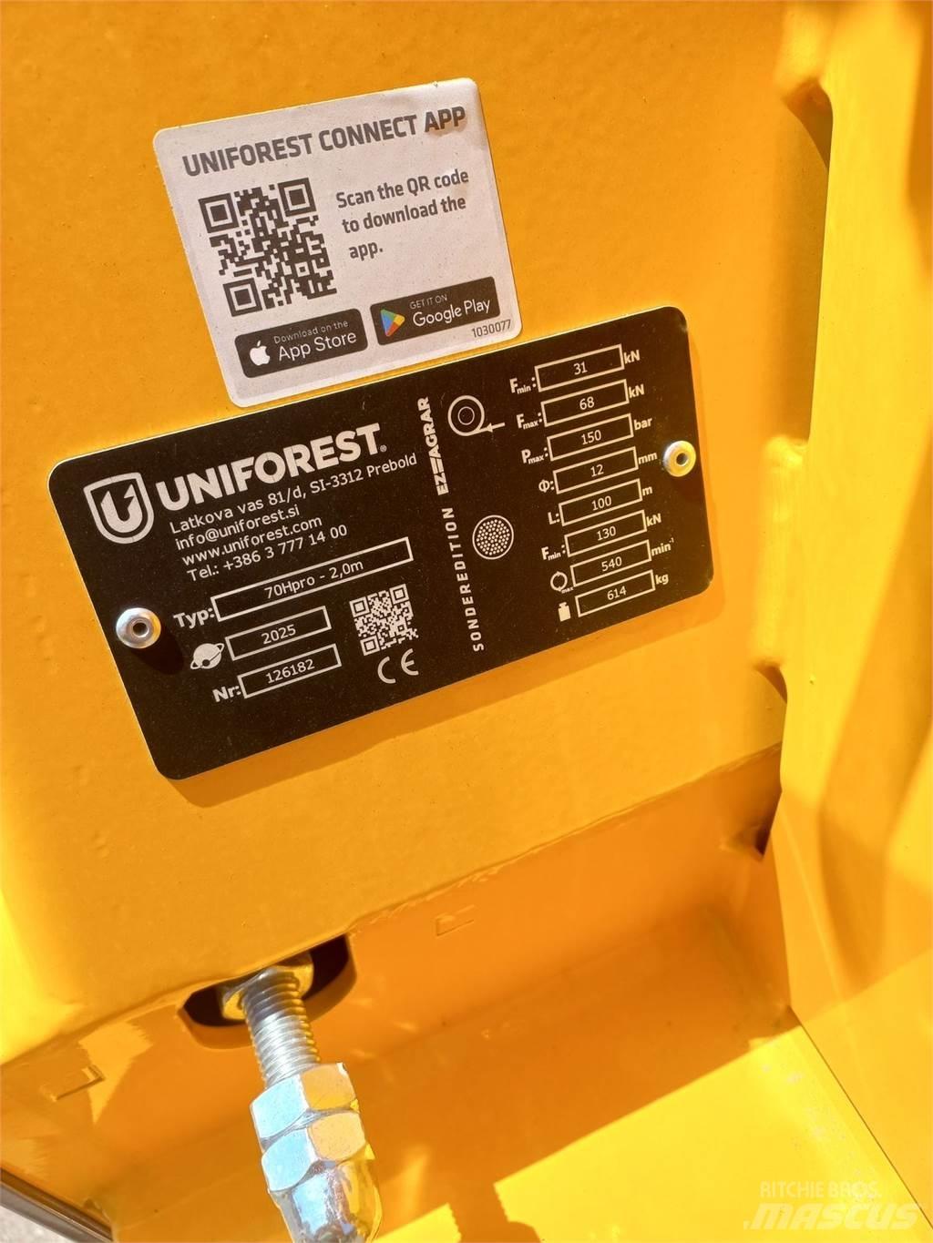 Uniforest 70 HPRO Winches