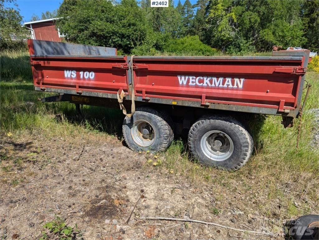 Weckman WS100 Skip loader trailers