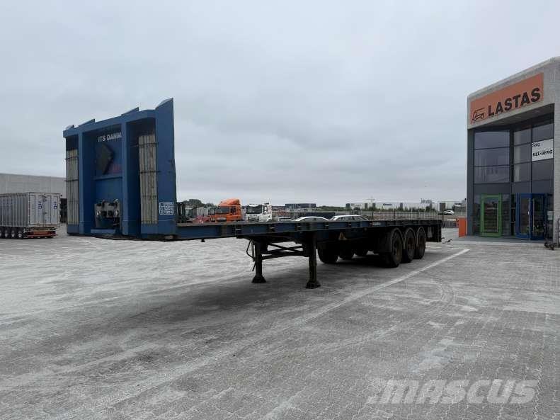 B-xl 3 aks åben trailer Flatbed Trailers