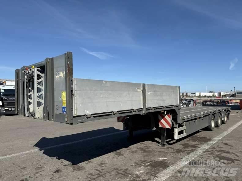  Brdr Platz Nedbygget Flatbed Trailers