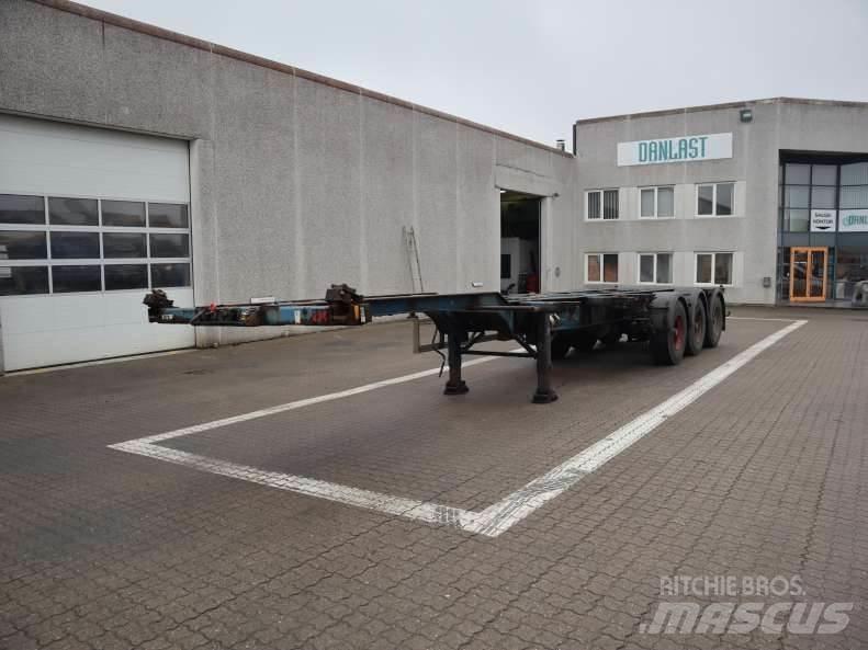 HFR Containerchassis Container trailers