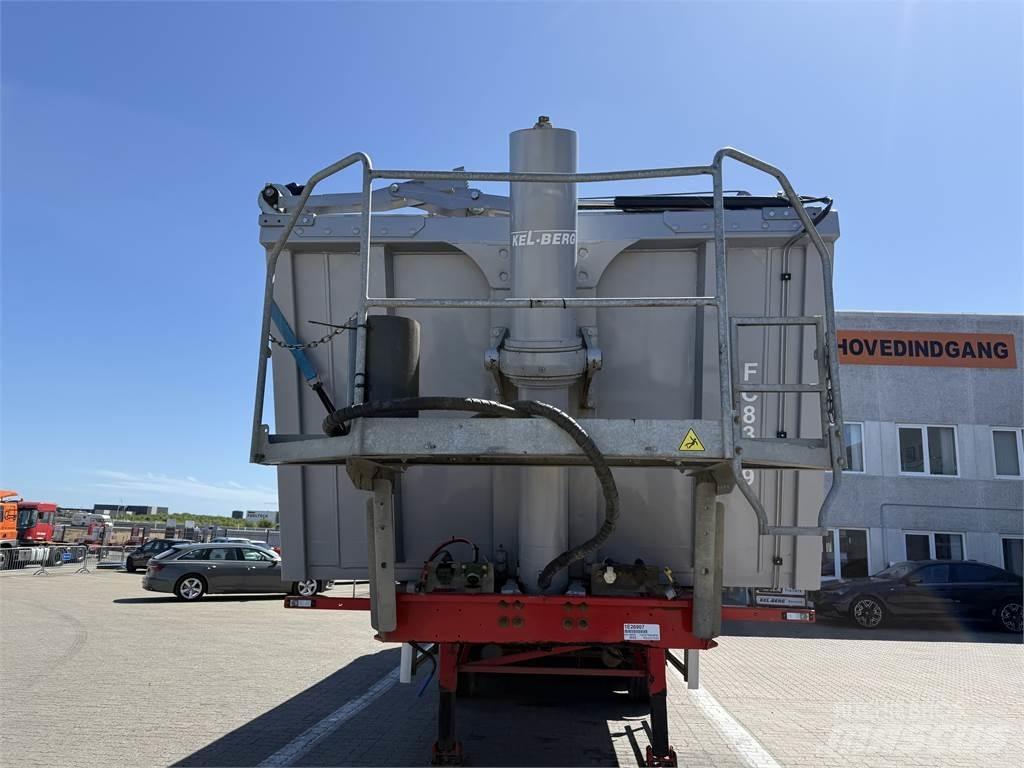 Kel-Berg T361K 37m3 Grain / Hopper / Tipper Trailers