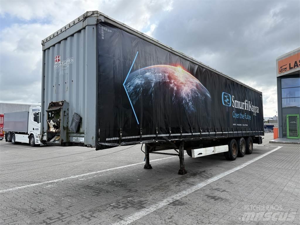 Krone 3 aks Curtain  trailers