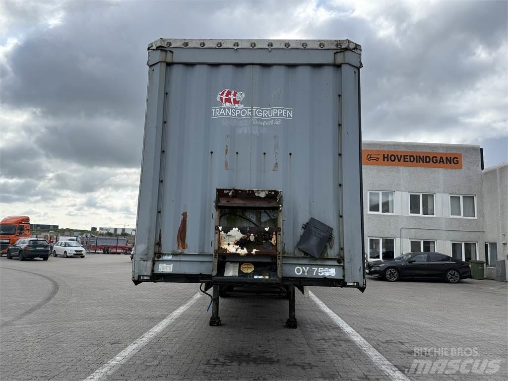 Krone 3 aks Curtain  trailers
