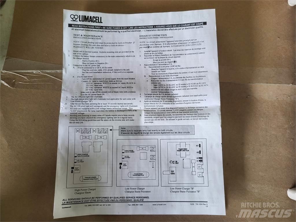 ABB RG12S72-W4T/AT Batteries