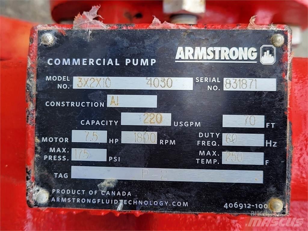  ARMSTRONG 3X2X10 4030 Water Pumps
