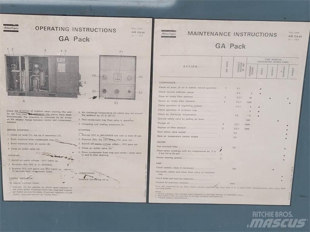 Atlas Copco GA 510 Compressors
