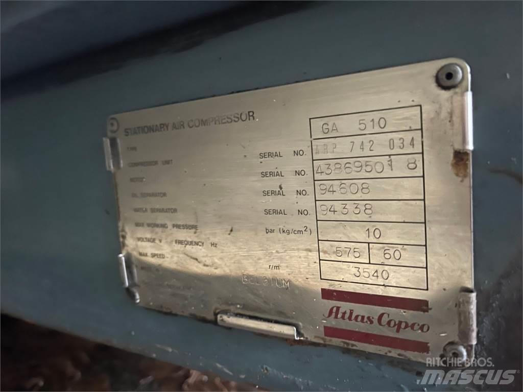 Atlas Copco GA 510 Compressors