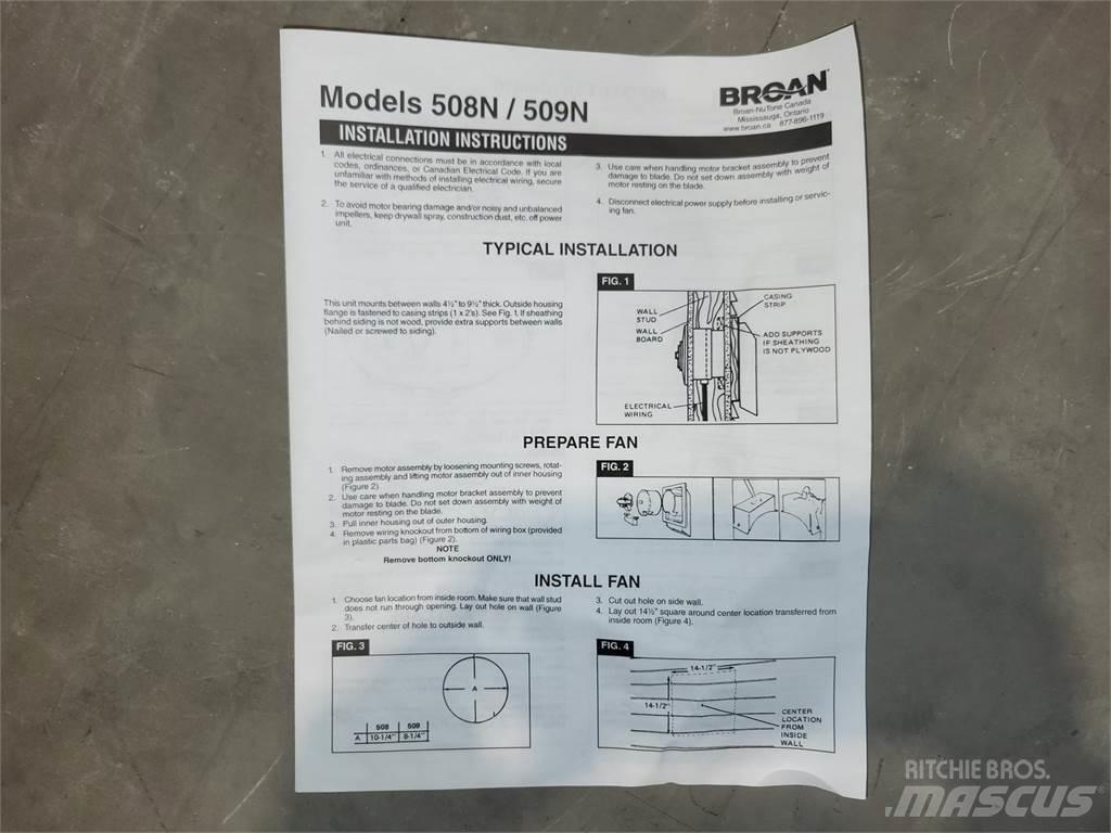  BROAN 508N Other