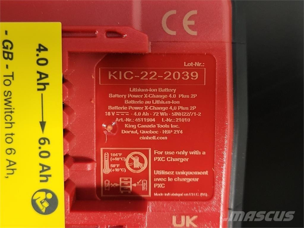 Einhell 4511904 Batteries