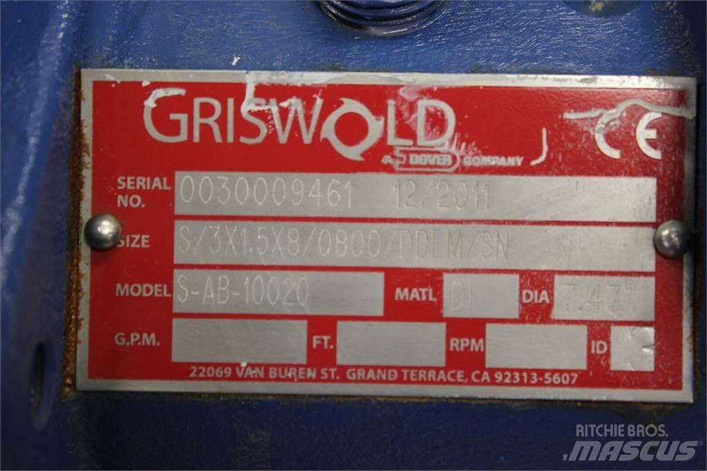 GRISWOLD S-AB-10020 Water Pumps