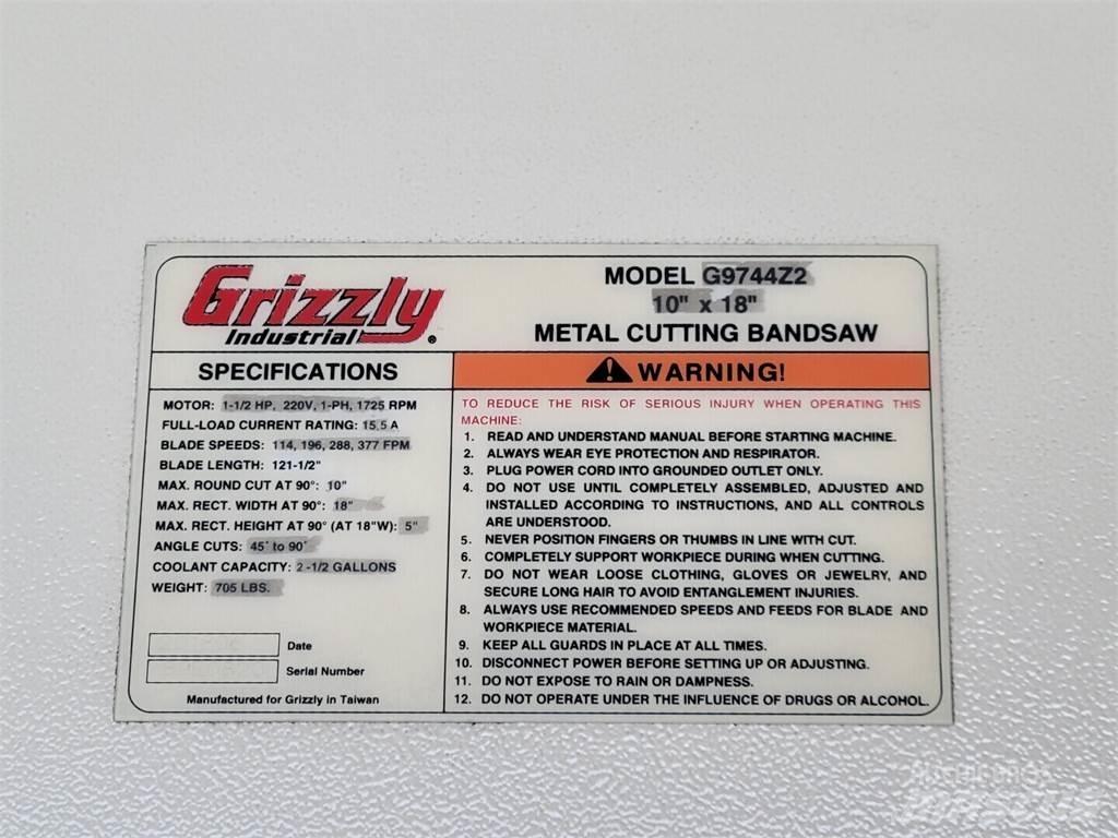 Grizzly G9744Z2 Other