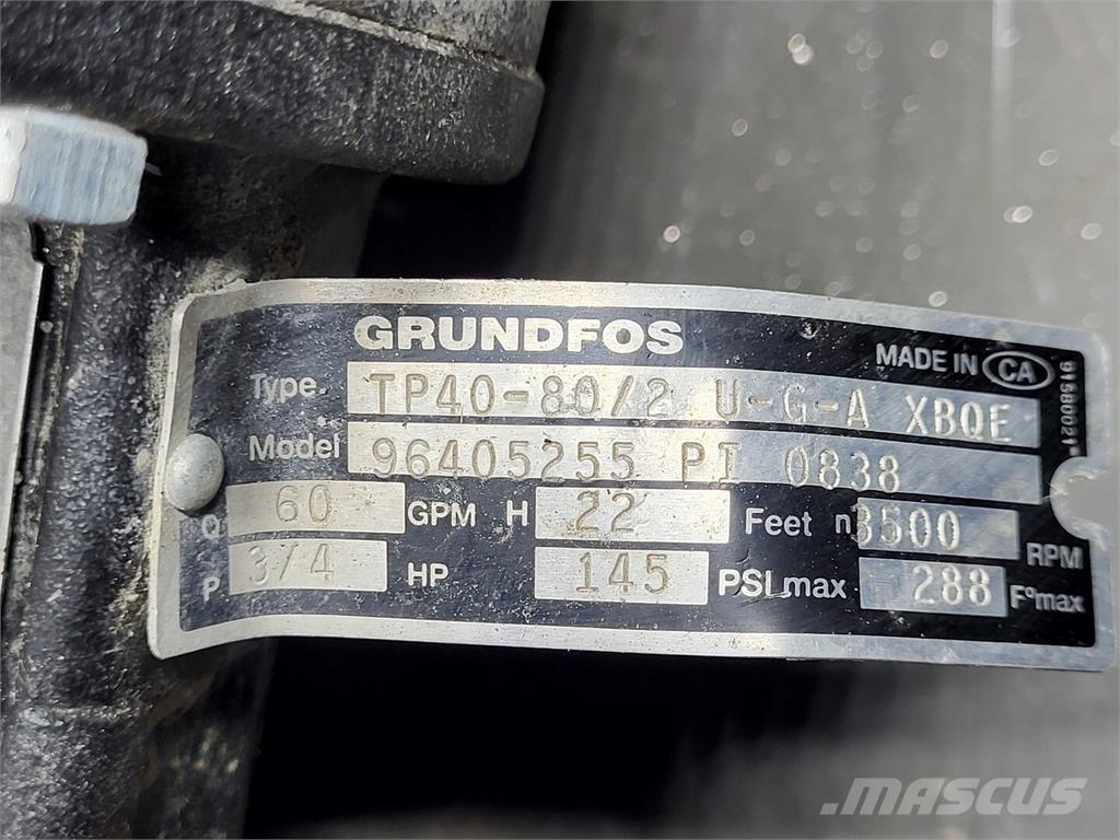 Grundfos 96405255 Water Pumps