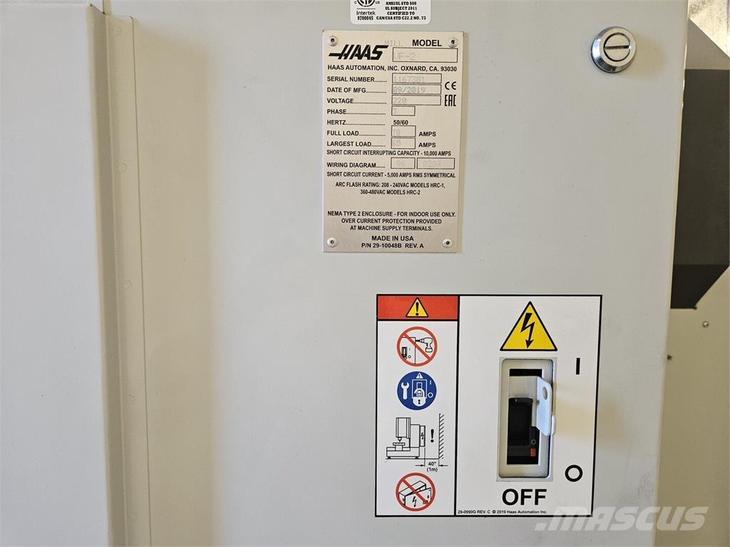 Haas VF-2 Other