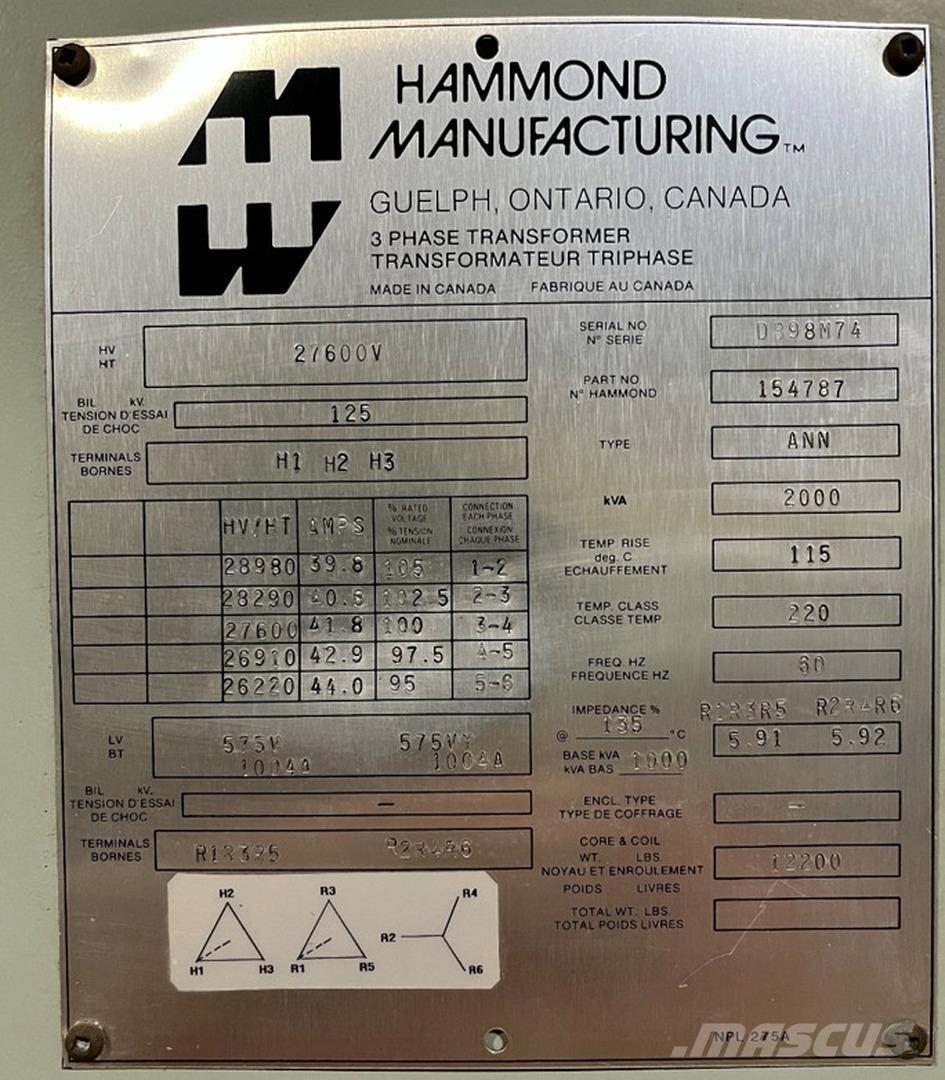  HAMMOND 154787 Other