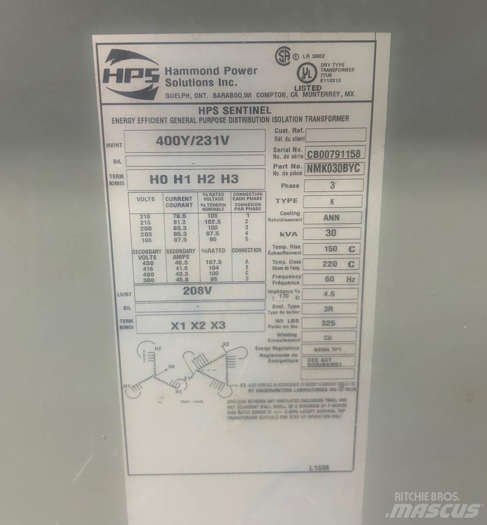  HAMMOND NMK030BYC Other