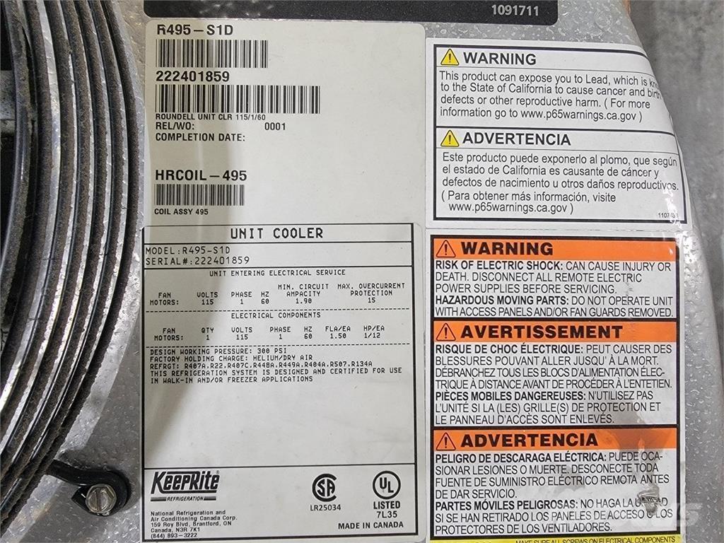 KEEPRITE R495-S1D Used Ground Thawing Equipment