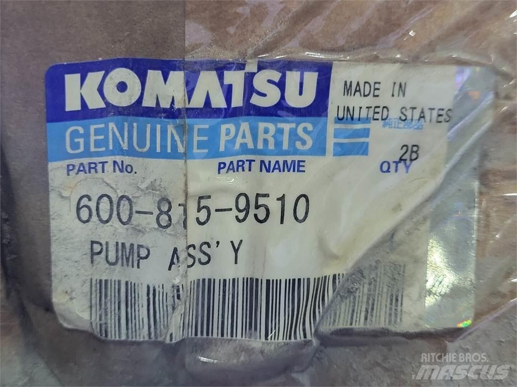 Komatsu 600-815-9510 Water Pumps