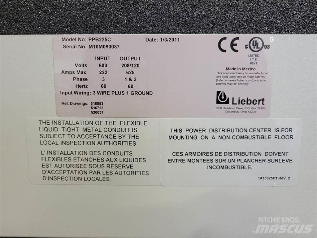  LIEBERT PPB225C Other