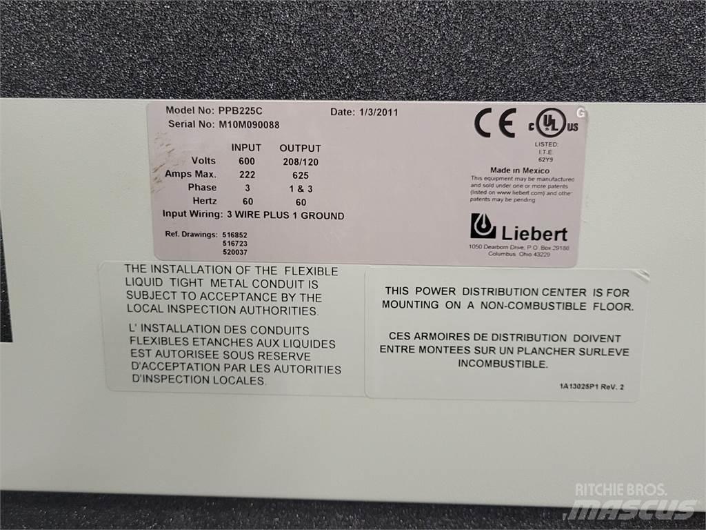  LIEBERT PPB225C Other