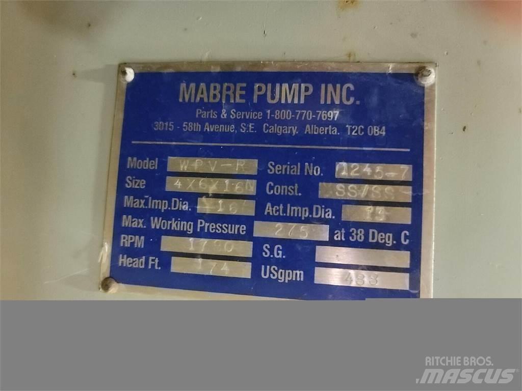  MABRE PUMP WPV-R Water Pumps