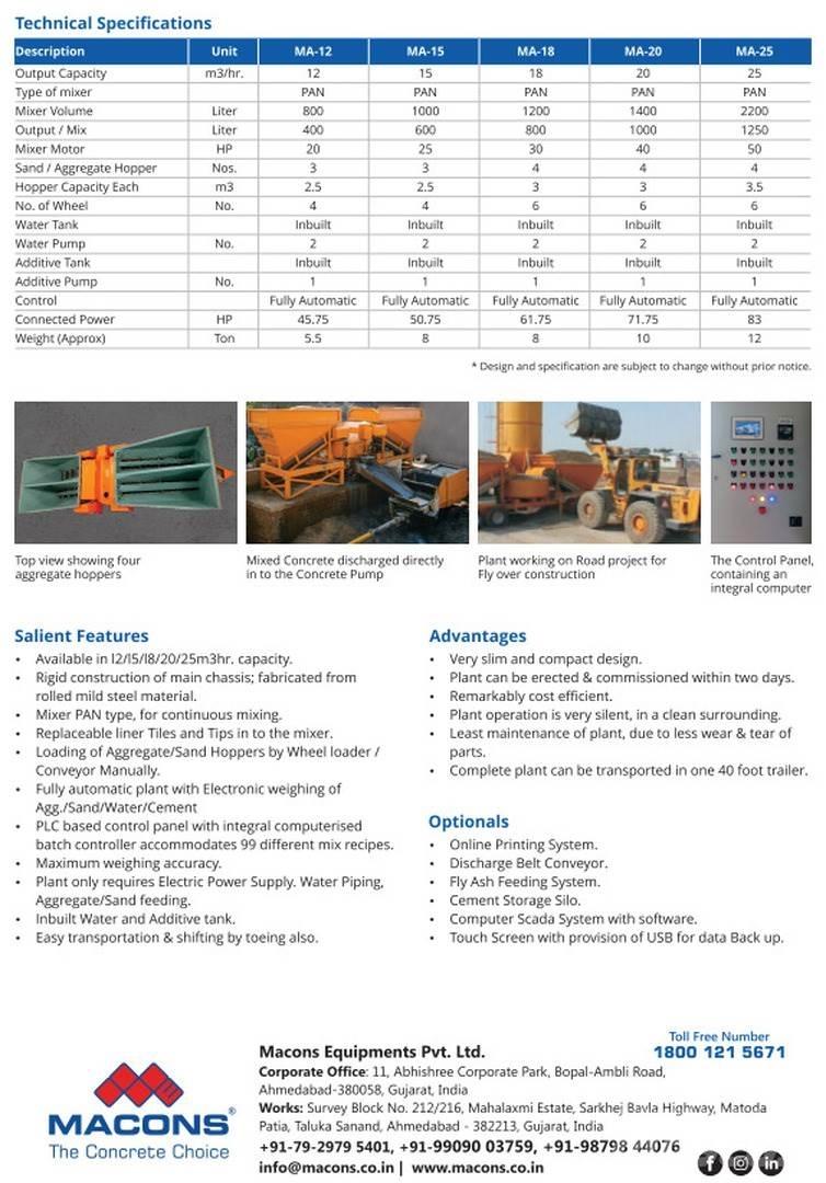  MACON MA-15 Other Underground Mining Equipment