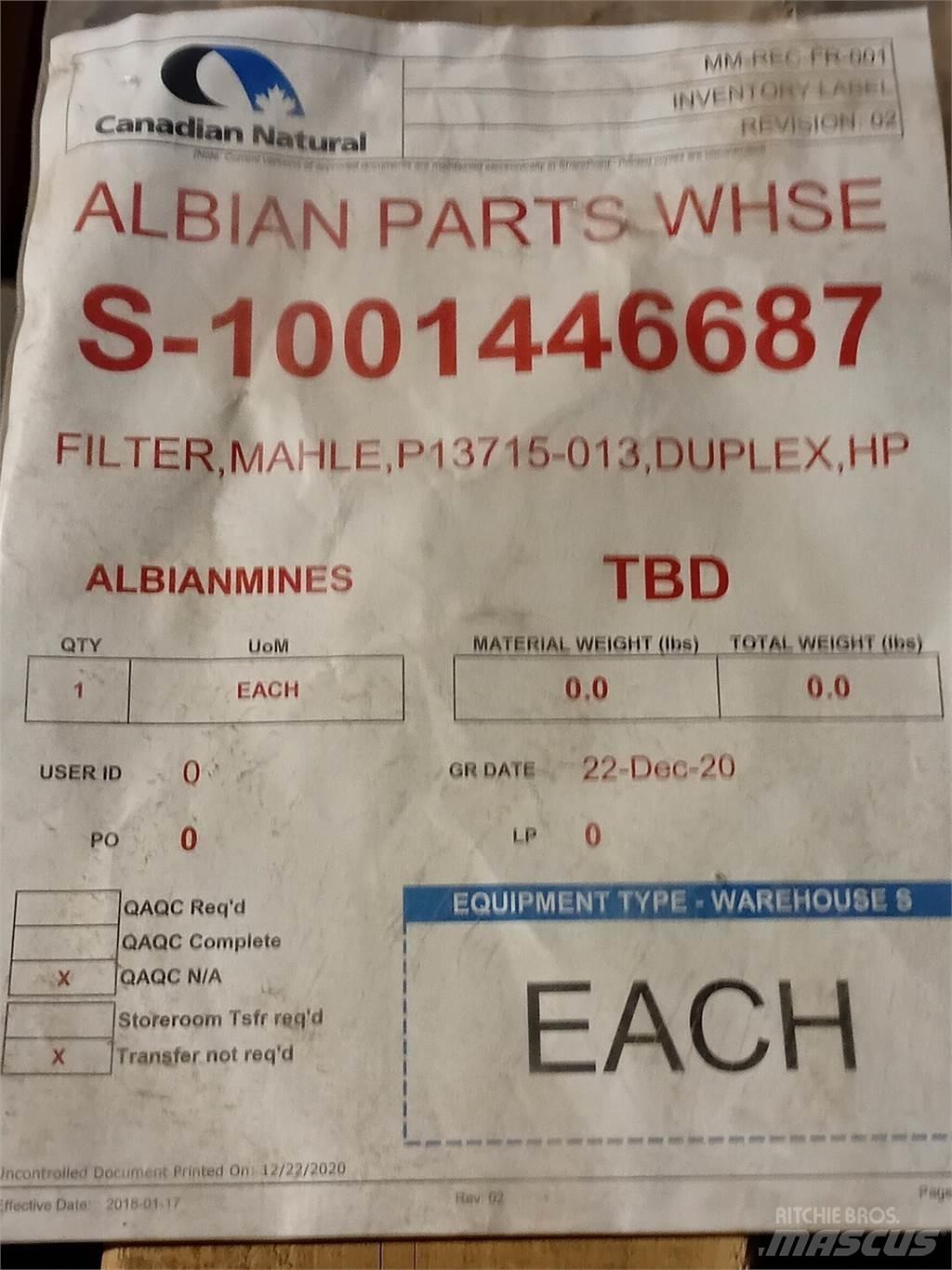 MAHLE Pi 3715-013 Other