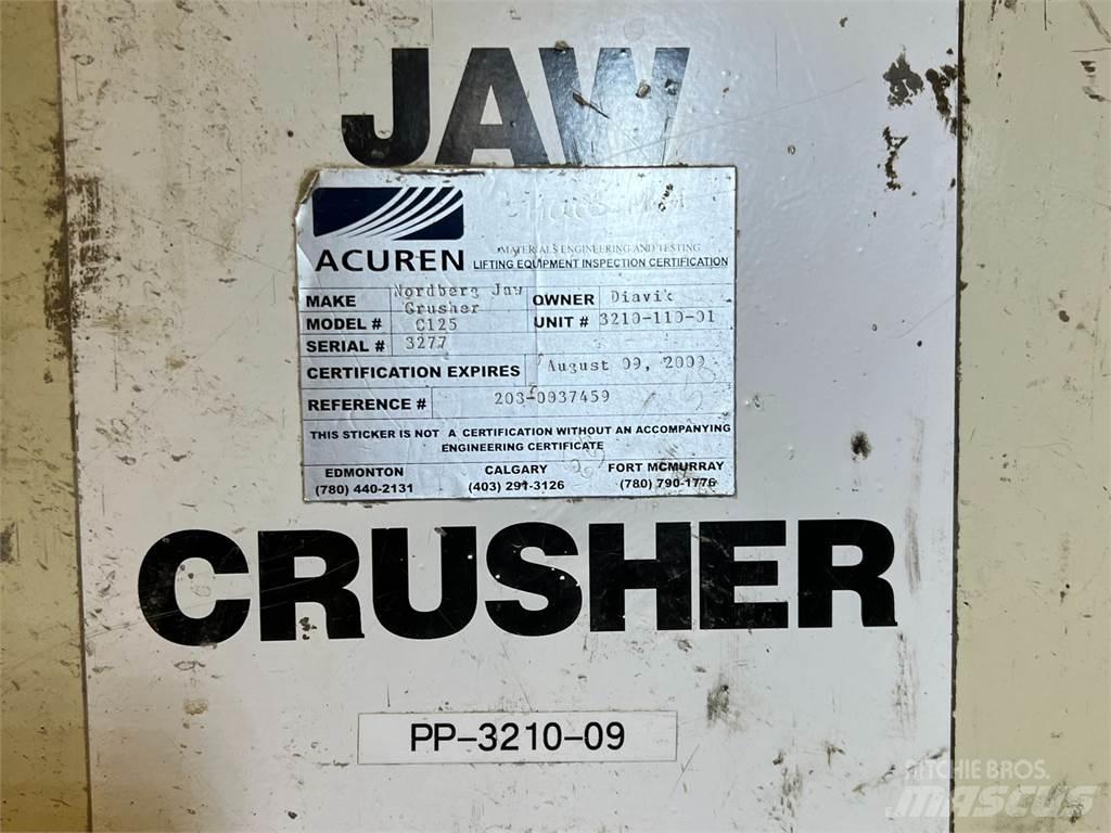 Metso Nordberg C125 Crushers