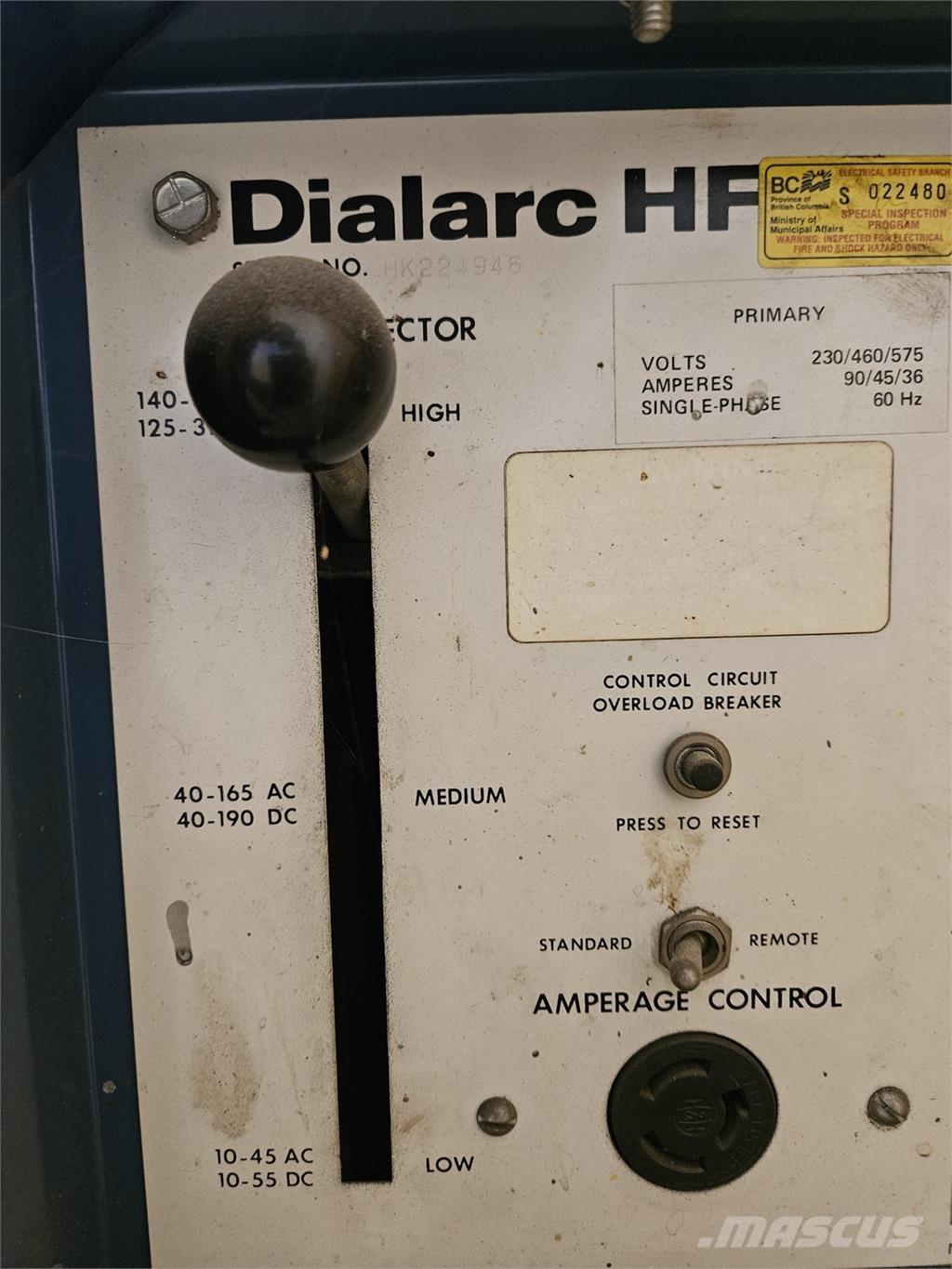 Miller HF Welding Machines