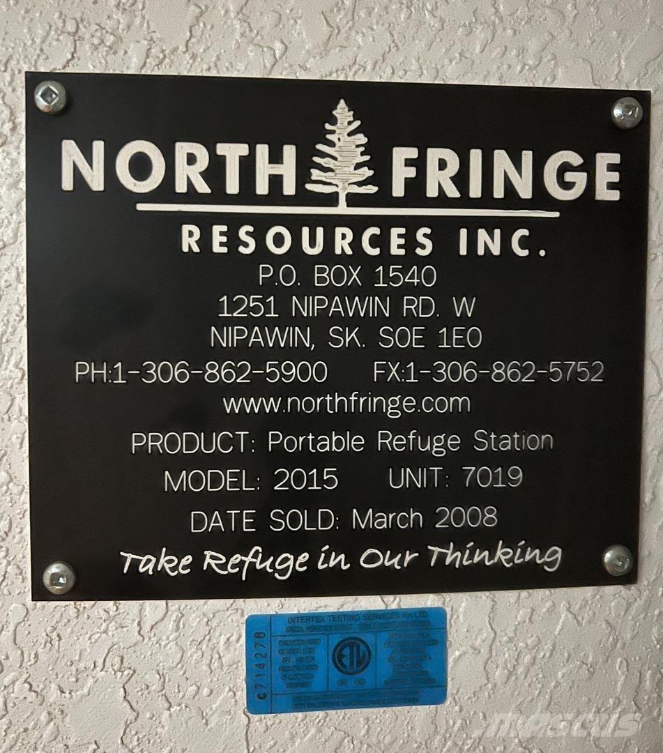  NORTH FRINGE 2015 Other Underground Mining Equipment