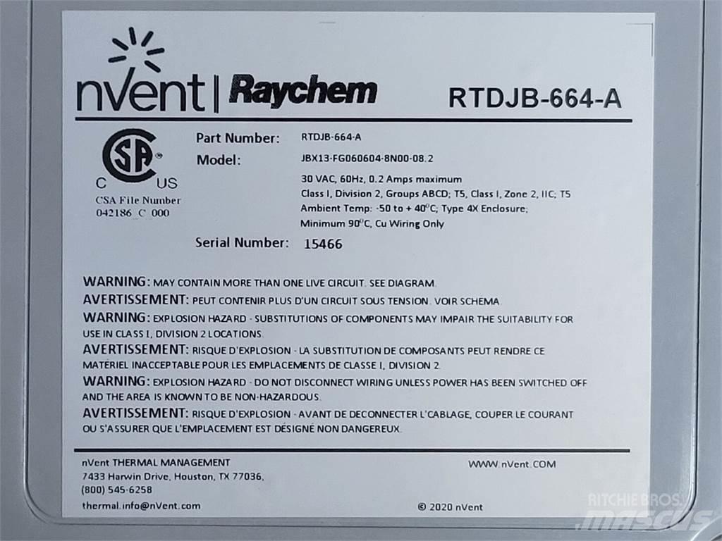  NVENT RTDJB-664-A Other