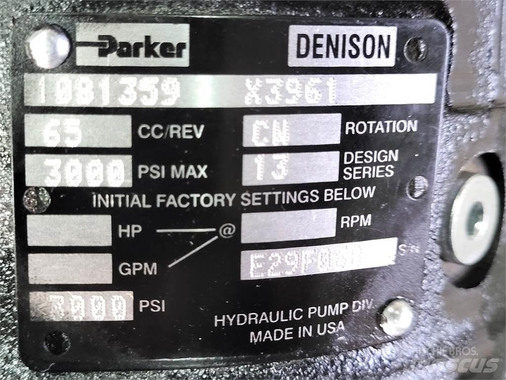 Parker 10B1359 X3961 Water Pumps