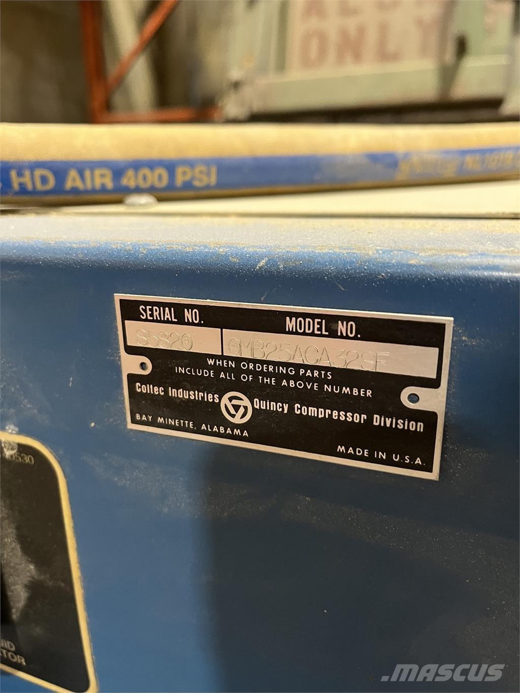Quincy QMB25ACA32SF Compressors