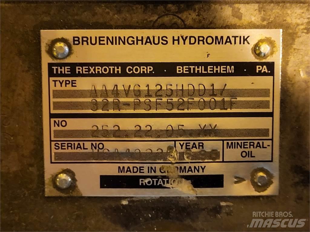Rexroth A4VG125HDD1 Water Pumps