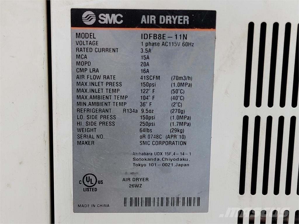  SCM IDFB8E-11N Air Compressor