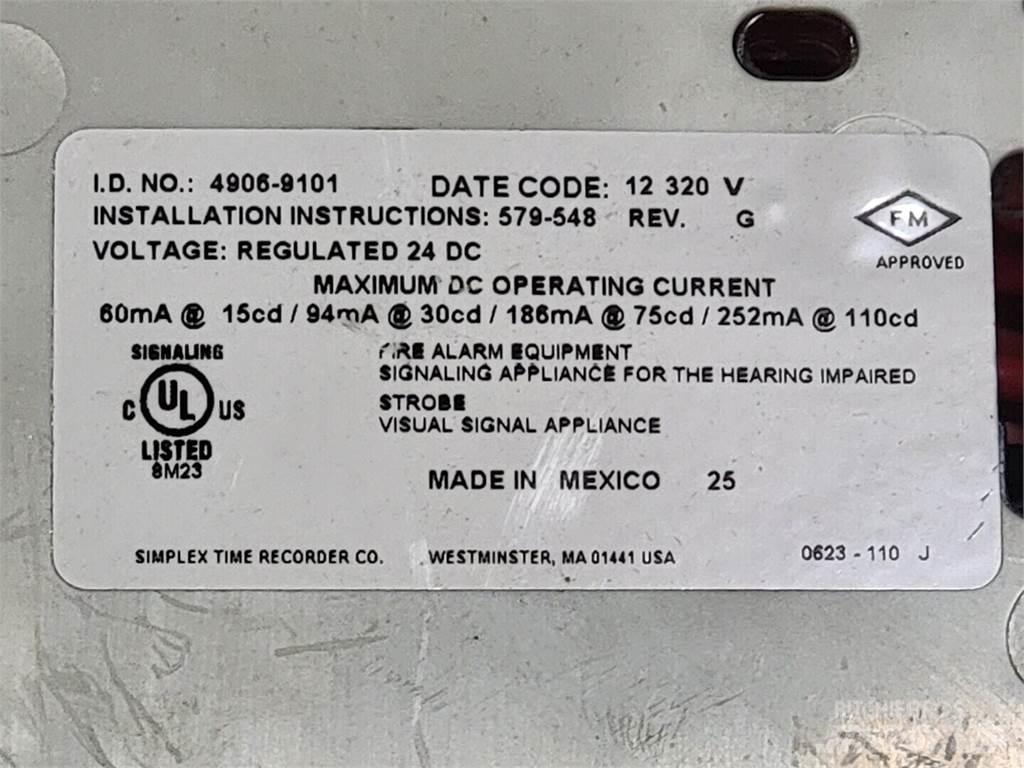  SIMPLEX 4906-9101 Other